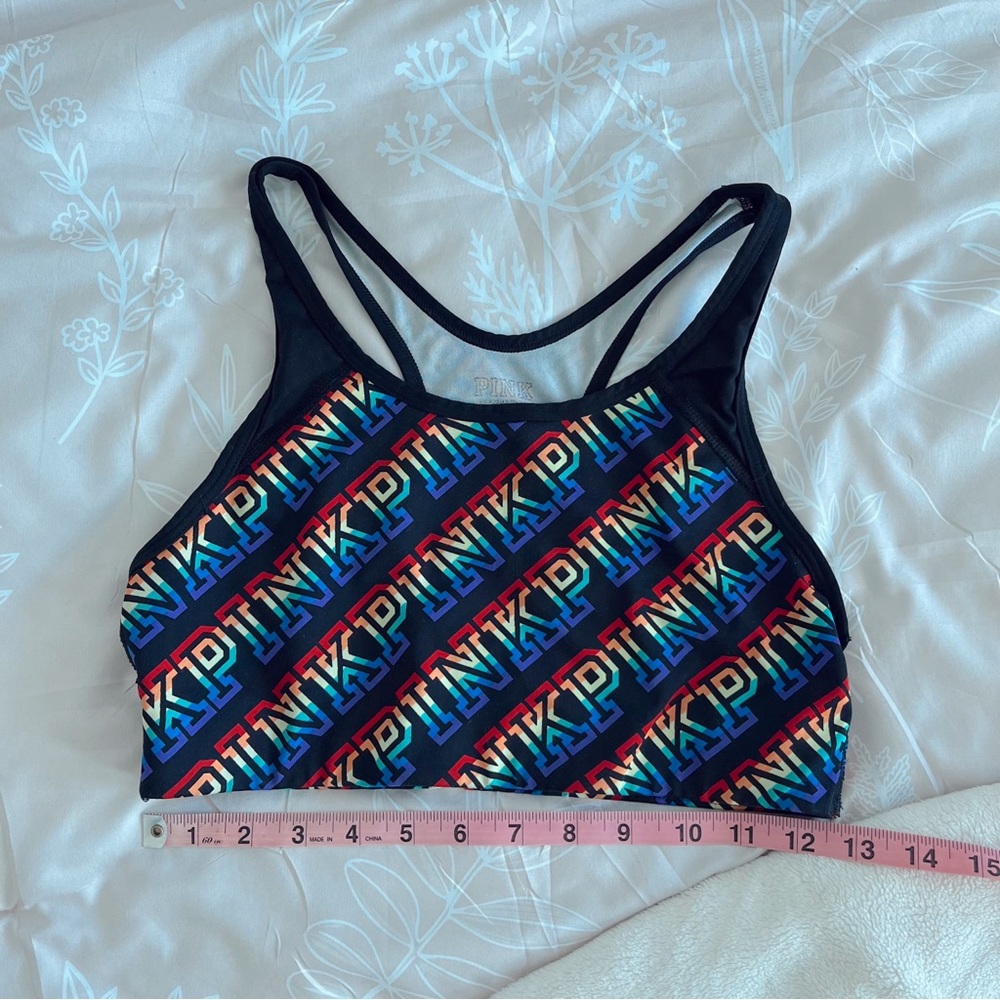 Victoria's Secret PINK rainbow pride 🌈 Sports Bra